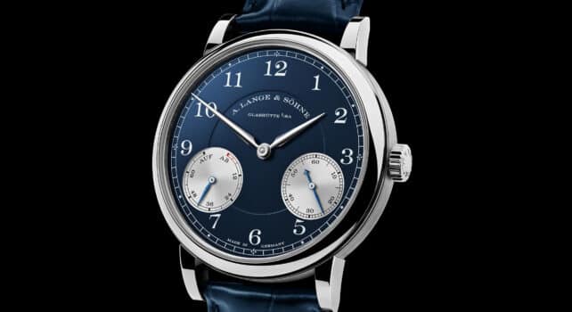 A. Lange & Söhne resserre son 1815 Up/Down à 37,5 mm pour deux éditions à cadran bleu