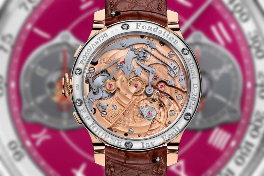 F.P. Journe chronographe Fondation Prince Albert II