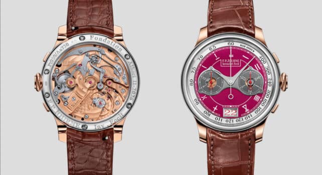 F.P. Journe dévoile son premier chronographe classique, au profit de la Fondation Prince Albert II