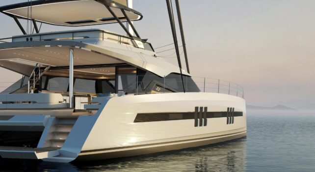 Oyster C60 : Le chantier britannique dévoile son premier catamaran à Cannes