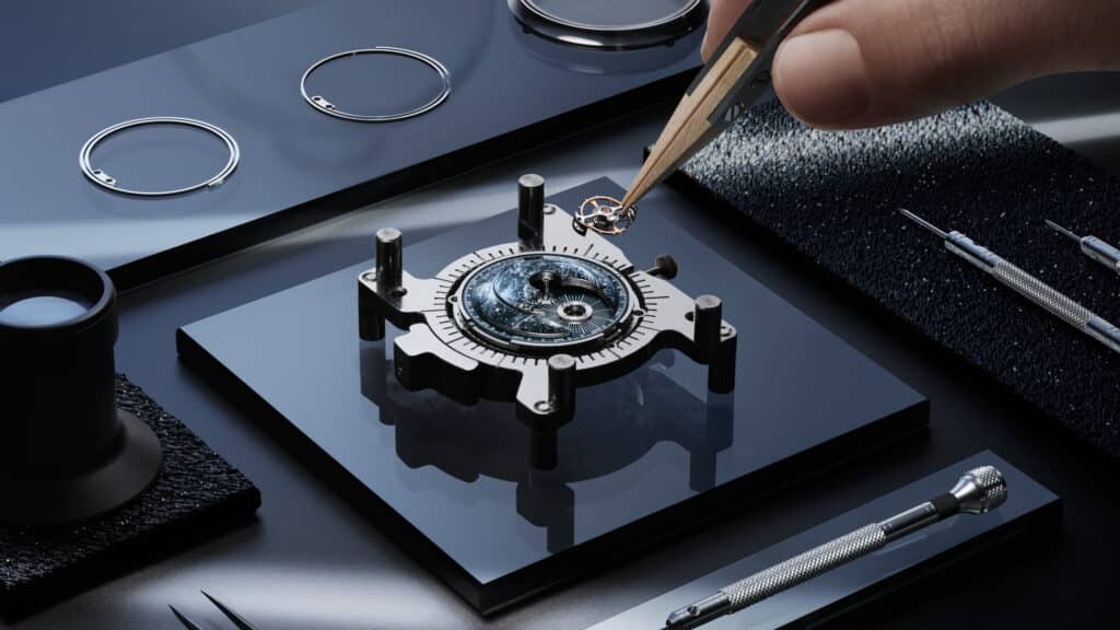 Jaeger-LeCoultre Master Hybris Artistica Calibre 945 : Le Cosmotourbillon, une horloge calée sur les étoiles