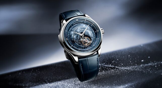 Jaeger-LeCoultre Master Hybris Artistica : La manufacture réinterprète le Calibre 945 en or gris et émail grisaille