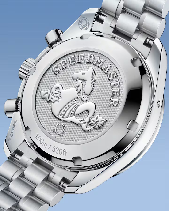 Fond de boîte de la 9. Omega Speedmaster 38