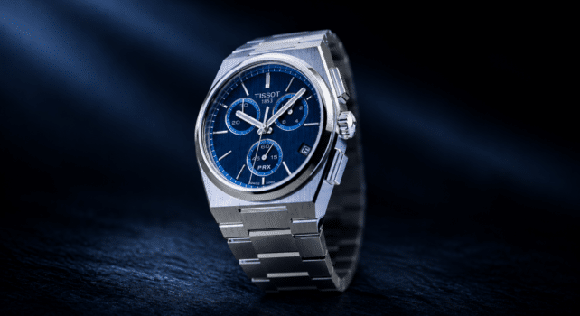 Tissot PRX Quartz Chronograph : Le chrono PRX arrive autour de 495 €