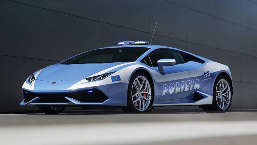 Lamborghini Temerario Polizia