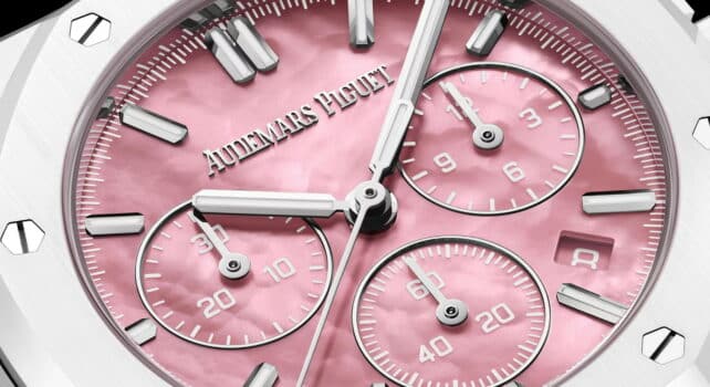 Audemars Piguet x Serena Williams : La Royal Oak Chronographe 38 mm passe à la céramique blanche