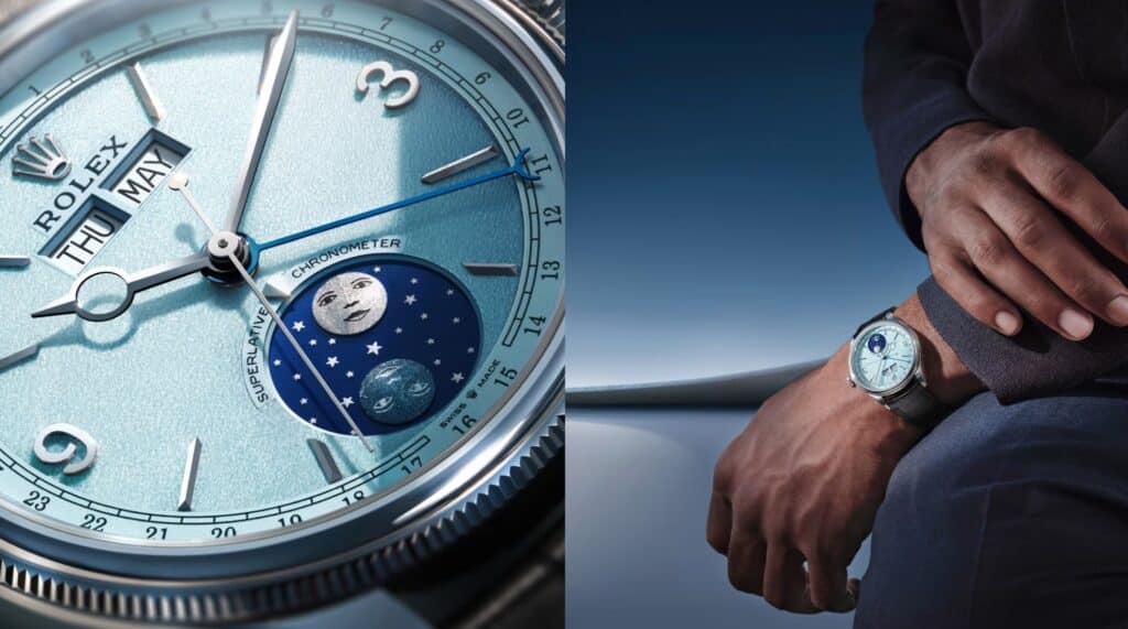 Rolex Perpetual Padellone 2026 cadran bleu glacier