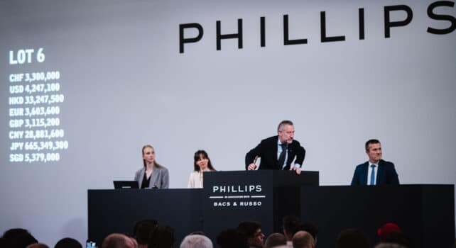 Phillips annonce sa vente d’automne à Genève, les 7 et 8 novembre, catalogue encore à paraître