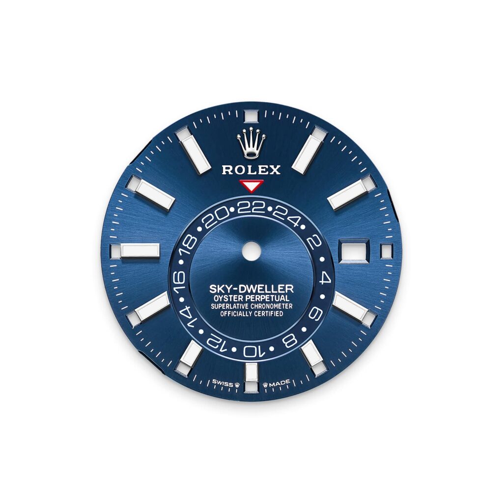 cadran de la Rolex Sky-Dweller