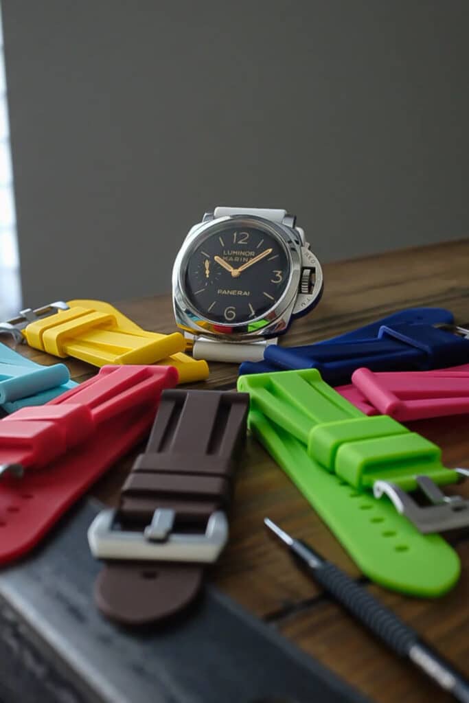 Helvetus : bracelet en caoutchouc FKM pour Rolex