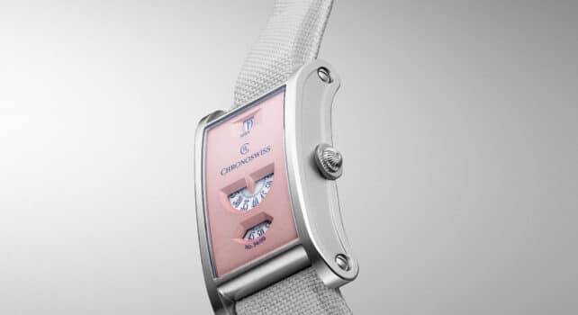 Chronoswiss Neo Digiteur Pastel Code : Trois cadrans pastel pour la montre sans aiguilles