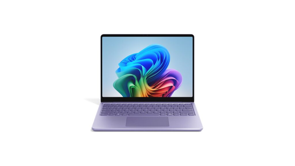 Microsoft Surface Laptop Copilot+ PC violet vu de face
