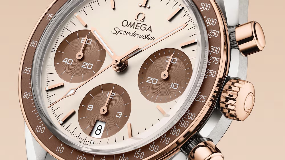 Les 10 Omega les plus désirables en 2026 : Omega Speedmaster 38 mm cadran chocolat