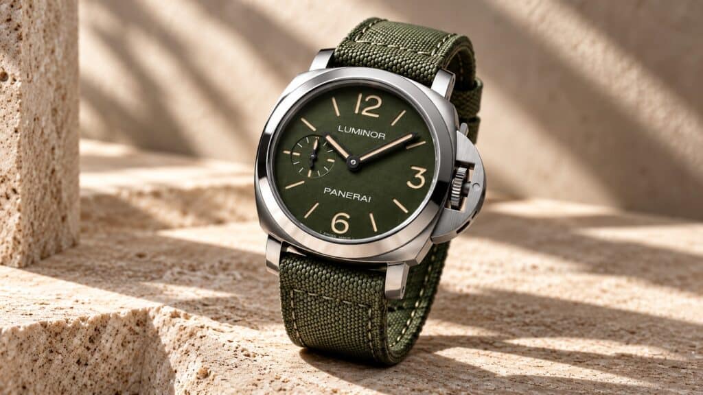 Panerai Luminor 42 mm : la PAM01711 et son cadran vert