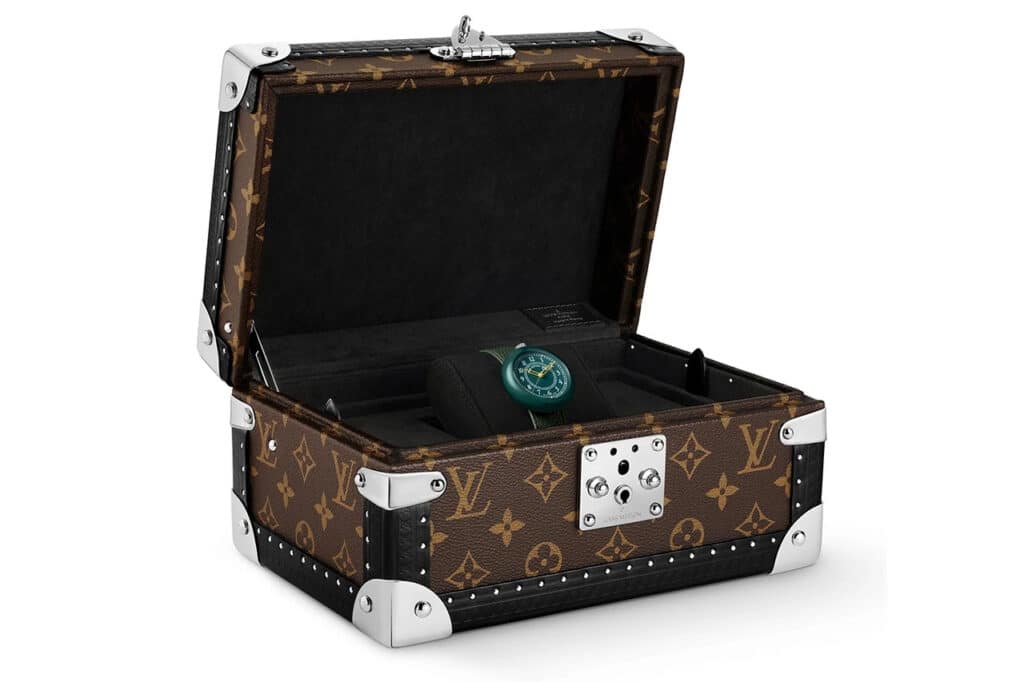coffret Monogram ouvert.
