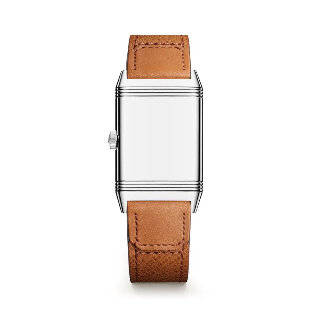 Verso plein en acier poli du boîtier réversible de la Jaeger-LeCoultre Reverso Tribute Monoface Q7168420