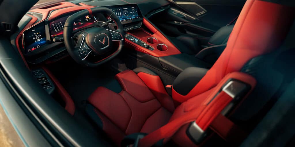 Chevrolet Corvette E-Ray Convertible : intérieur