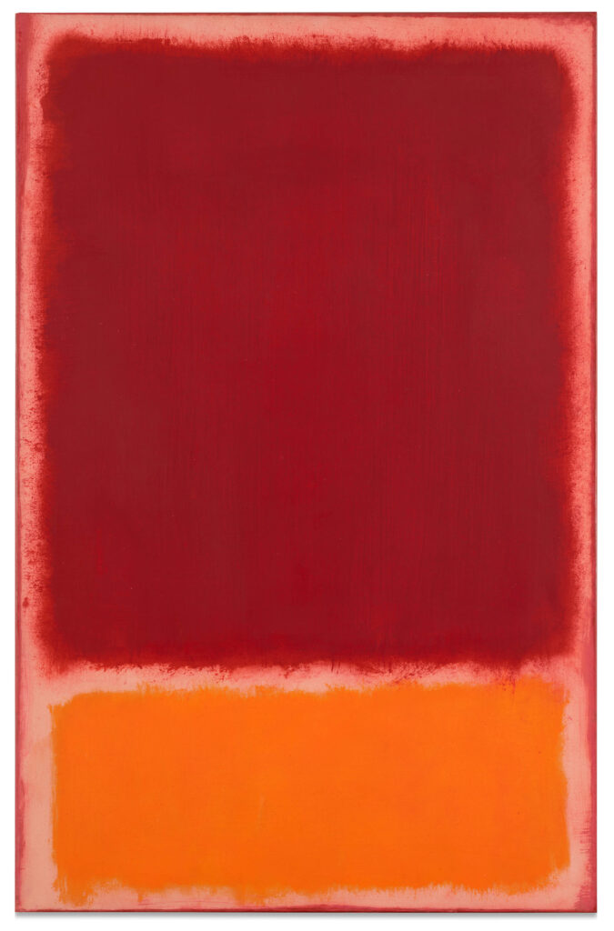 Ted et Ruth Baum Sotheby's Rothko