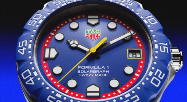 TAG Heuer Formula 1 Solargraph x Oracle Red Bull Racing : Un quartz solaire à 2 200 euros