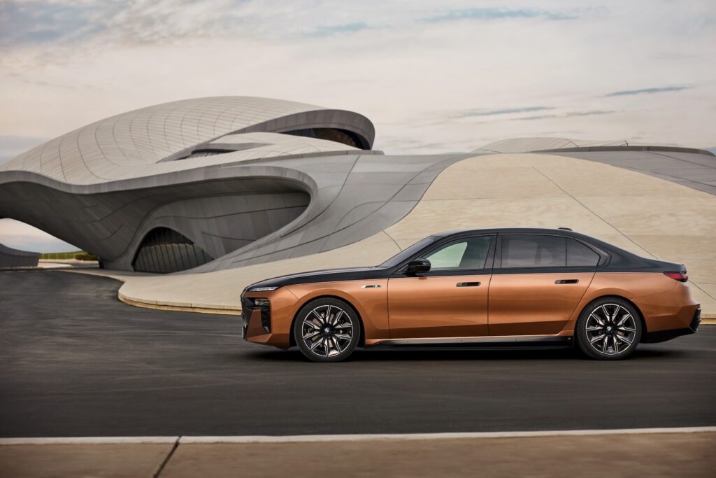 Voitures électriques de luxe 2026 BMW i7 M70 xDrive