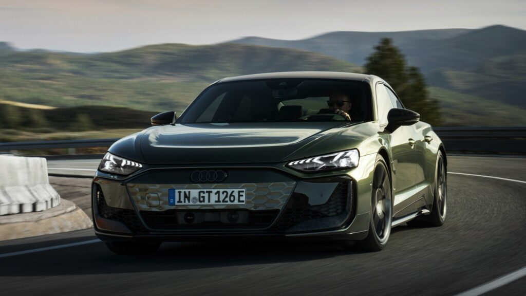 Voitures électriques de luxe 2026 Audi RS e-tron GT performance