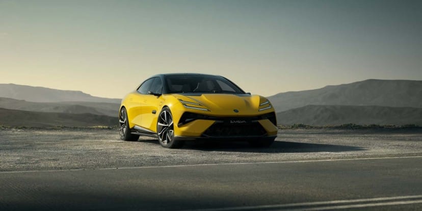 Voitures électriques de luxe 2026 Lotus Emeya