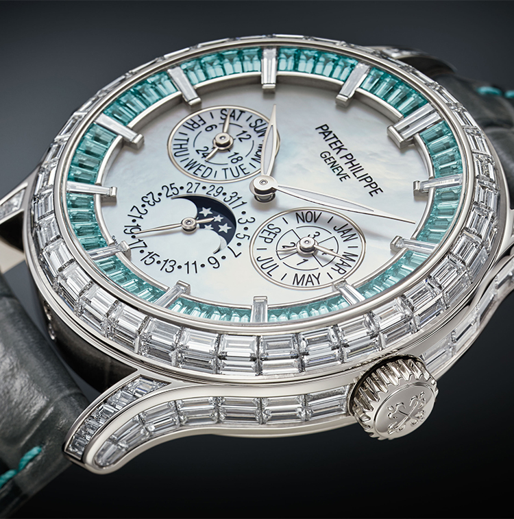 Patek Philippe tourmaline Paraíba