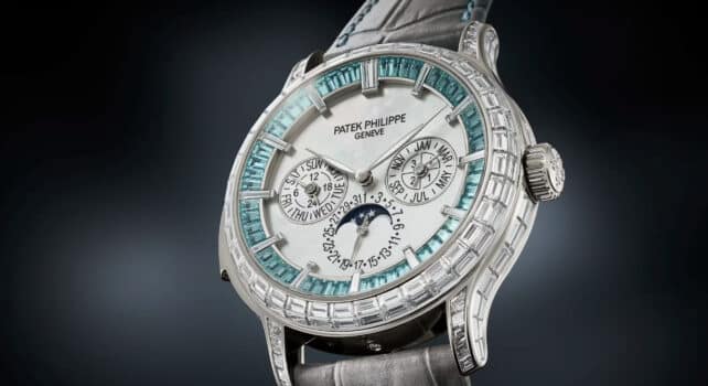 Patek Philippe : Une montre à 4,6 millions de dollars sertie de tourmalines Paraíba