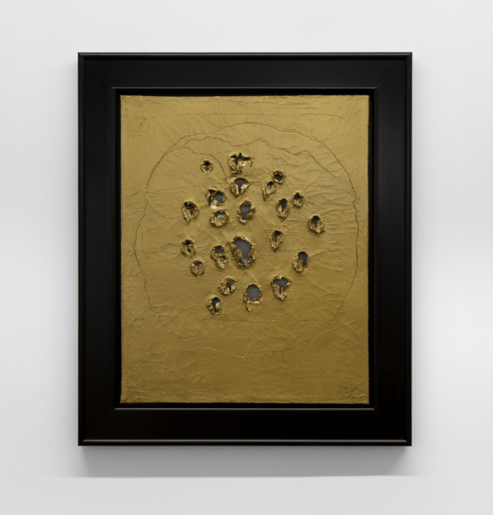 LUCIO FONTANA, Concetto spaziale, 1964 galerie Mennour, Art Basel 2026 Bilan