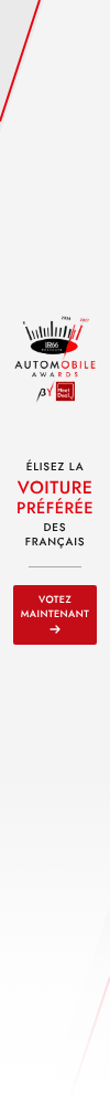 Habillage gauche de Automobile Awards 26 – Appel au vote